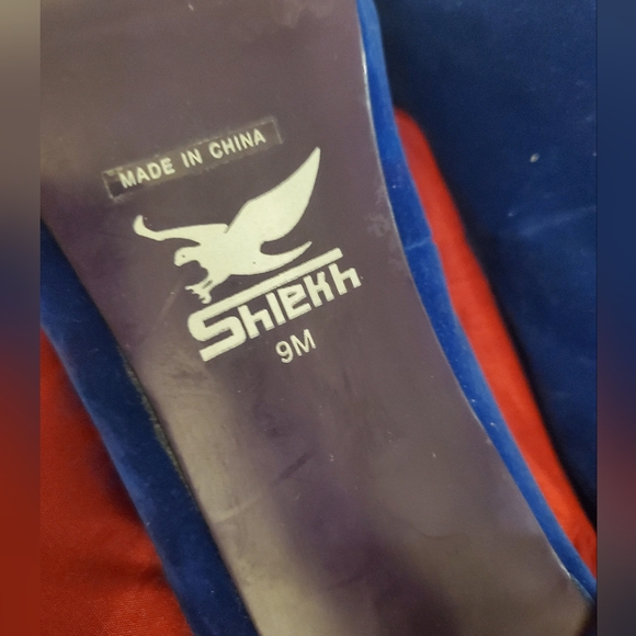 Shiekh Blue Pump Stiletto Heel 9 M - Picture 5 of 8